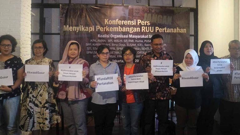 KOMS; Tunda Pengesahan RUU Pertanahan