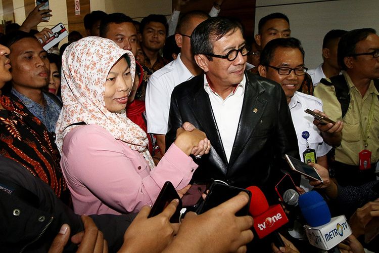 Menkumham Yasona Laoly