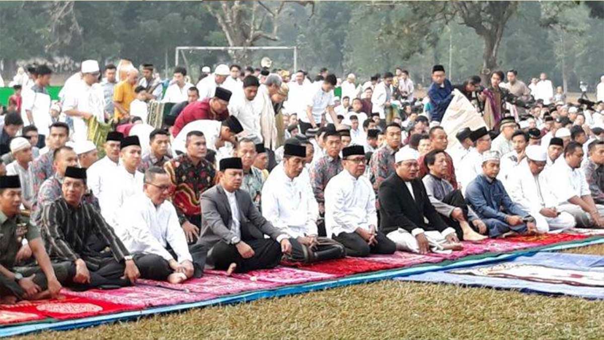 Jokowi Idul Adha