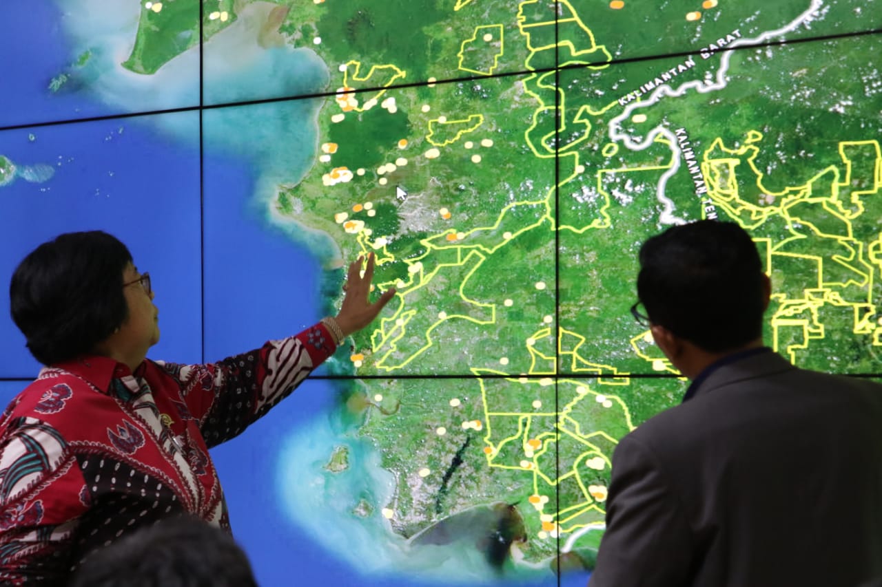 Menteri LHK: Seluruh Pihak Bekerja Keras Atasi Karhutla dan Asap