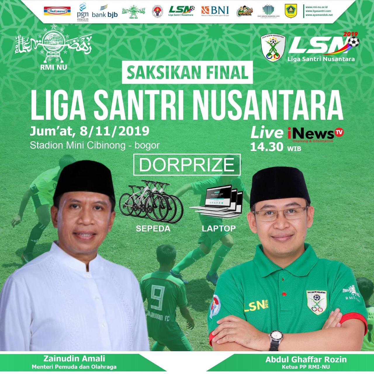 Dilangsungkan Besok, Final LSN 2019 Akan Dihadiri Menpora RI Final LSN