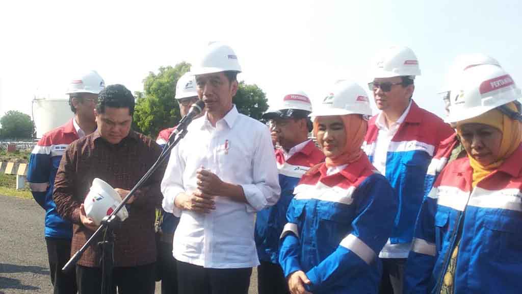 Integrasi Industri Petrokimia, Jokowi Kunjungi Kilang TPPI Tuban Integrasi Industri Petrokimia, Jokowi Kunjungi Kilang TPPI Tuban
