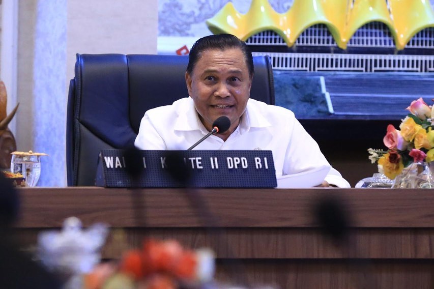 Kunjungan Kerja Komite II DPD RI ke Lampung, Pendalaman UU No. 22/2019 Abdullah Pute