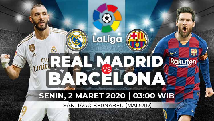 Perkiraan "Starting Line Ups" Real Madrid vs Barcelona