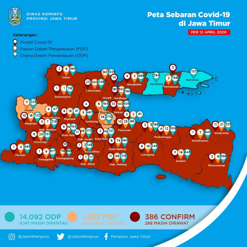 Surabaya, Gresik, dan Sidoarjo Sepakat Ajukan PSBB