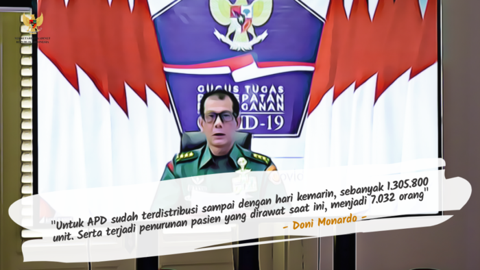Gugus Tugas Covid-19 Sebut 1,3 Juta APD Telah Terdistribusi
