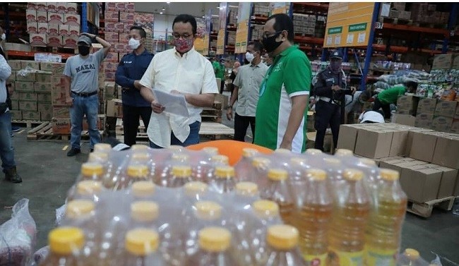 Pemprov DKI Telah Bagikan 300.813 Paket Sembako