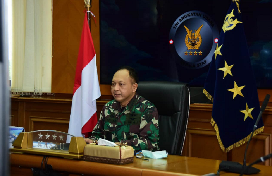Kasau Bertekad Wujudkan TNI AU Disegani di Era Revolusi Industri 4.0