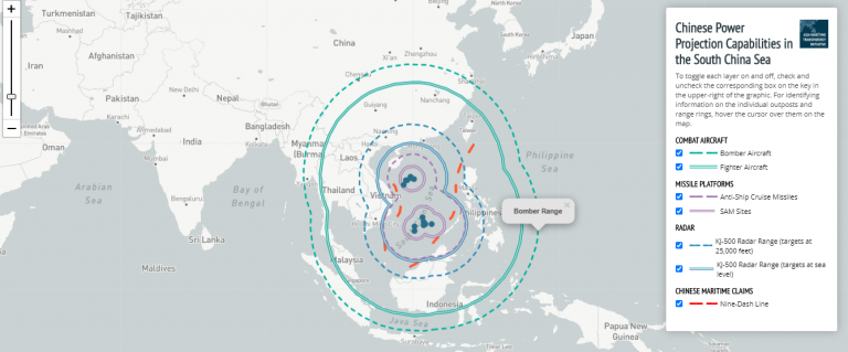 Proyeksi Kekuatan China di Laut China Selatan