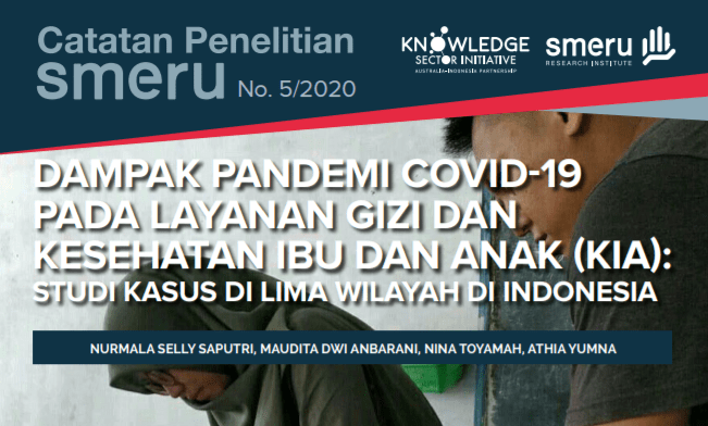 Selama Covid-19 Layanan Kesehatan Ibu dan Anak Menurun