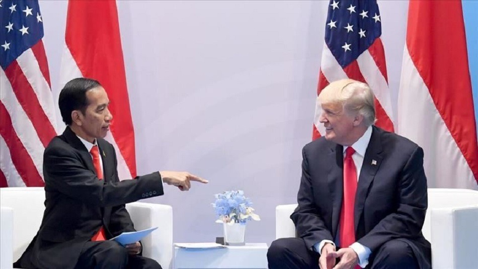 Donald Trump Kirim Pesan Demokrasi kepada Presiden Jokowi