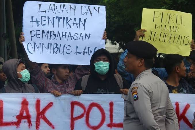 Serikat Pekerja Jateng Serukan Penolakan Pengesahan RUU Ciptaker