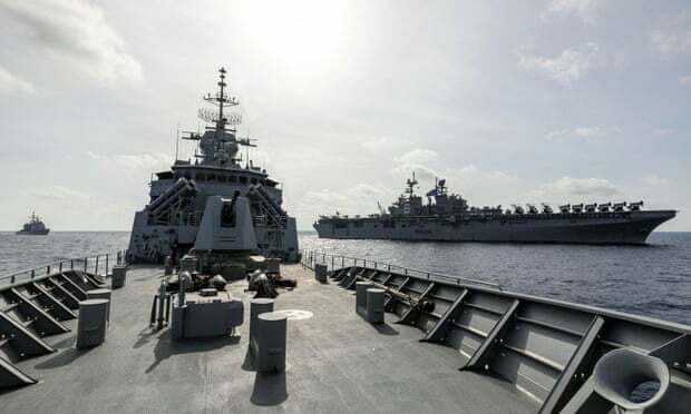 China dan Taiwan Memanas, Australia Terus Memantau dengan Patroli di Laut China Selatan