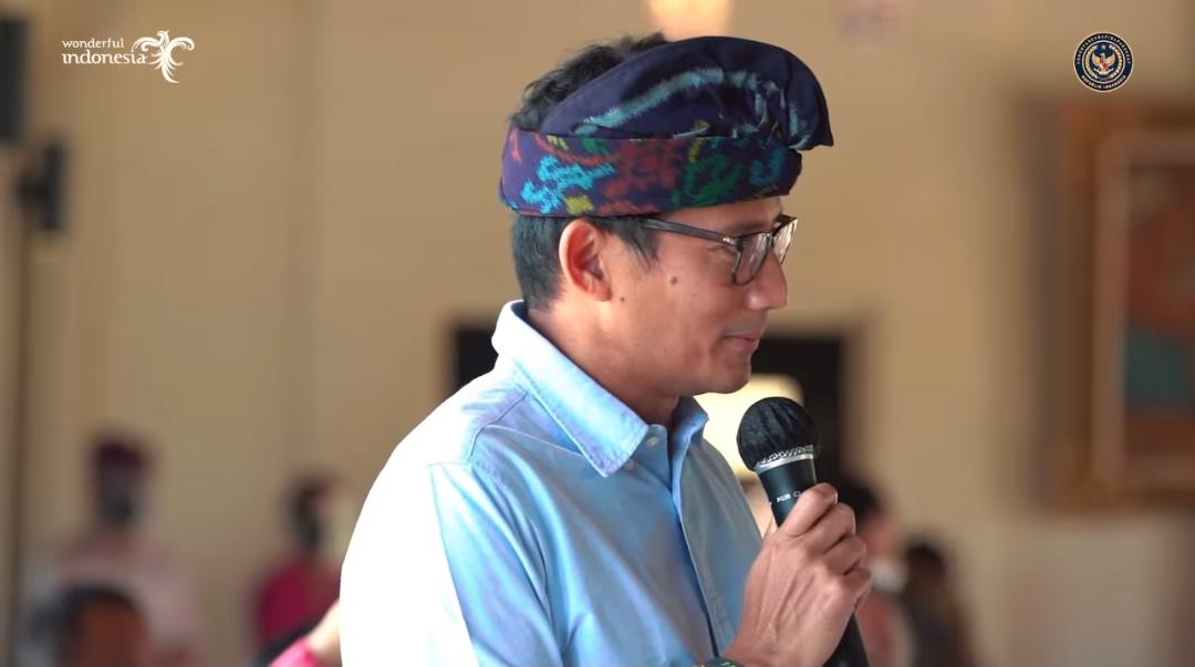 Sandiaga Uno Berkantor di Bali