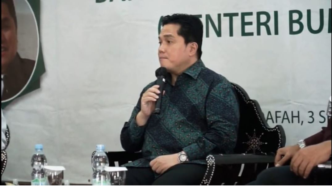 Erick Thohir Ketua Masyarakat Ekonomi Syariah