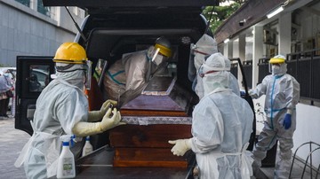 Kasus Covid-19 Indonesia Lampaui China