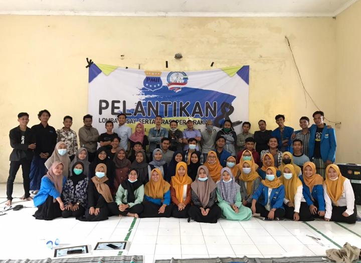 PMII Rayon Soekarno Unisda Lamongan Masa Khidmat 2020-2021 Resmi Dilantik