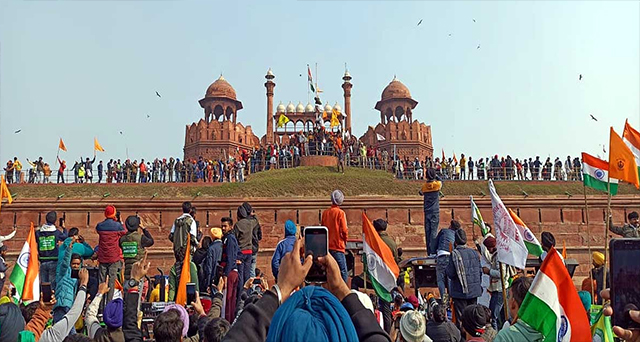 Polisi Delhi Tangkap Sidhu, Terduga Aktor Kekerasan di Benteng Merah Polisi Delhi Tangkap Sidhu, Terduga Aktor Kekerasan di Benteng Merah