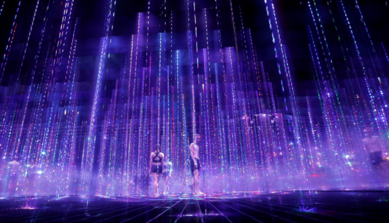 Seniman Jepang Gabungkan Pameran Seni Digital dan Sauna