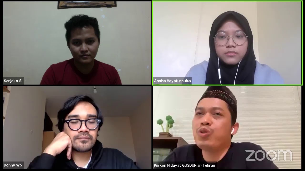 Kerjasama dengan PCI NU, Gusdurian Bahas Peluang Beasiswa Luar Negeri