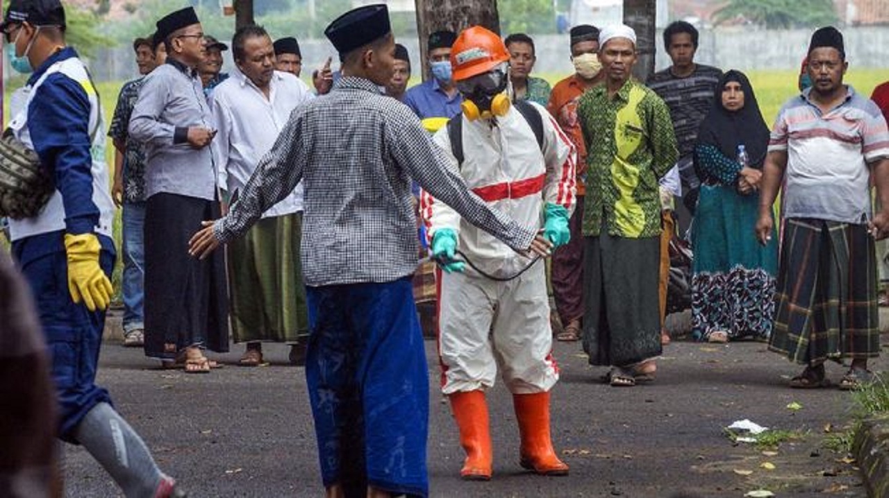 Ribuan Santri di Jatim Pulang Sebelum Larangan Mudik Berlaku