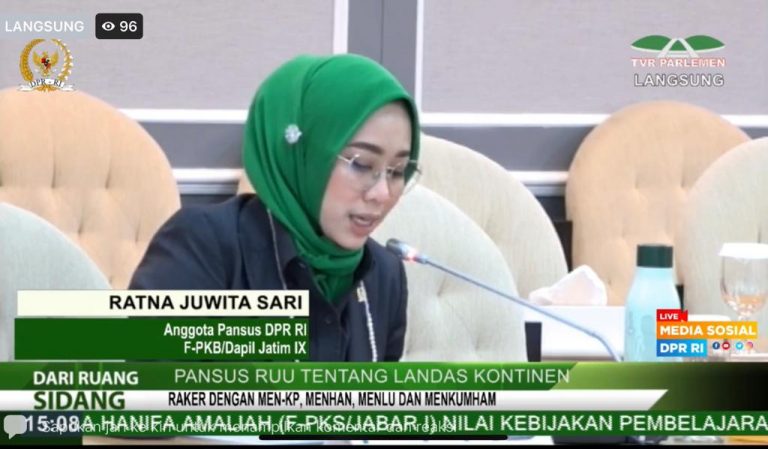 Demi Kedaulatan Bangsa, Fraksi PKB Dukung Pembahasan RUU Landas Kontinen