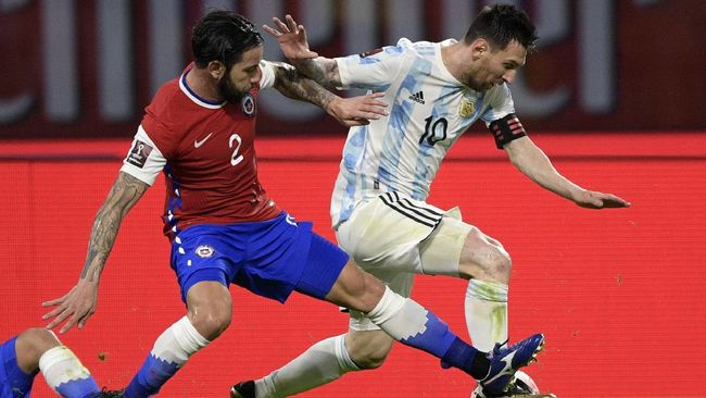 Live Streaming Argentina vs Chile, Selasa 15 Juni 2021