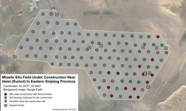 Analis AS Sebut China Sedang Membangun Pangkalan Kedua Rudal Nuklir