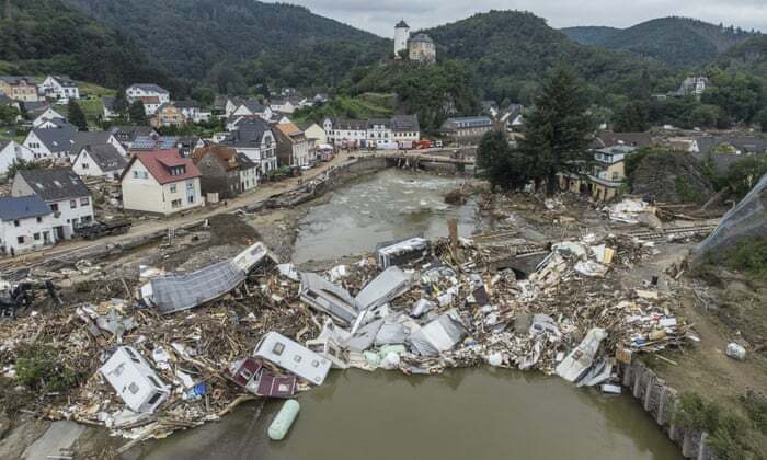 Usai Disapu Banjir, 30.000 Warga Jerman hidup Tanpa Listrik, Air Minum dan Gas