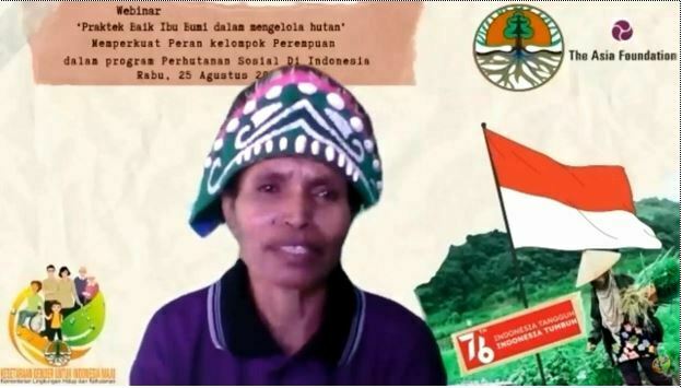 Mama Aminah, Lestarikan Hutan dengan Menanam Pohon Pala