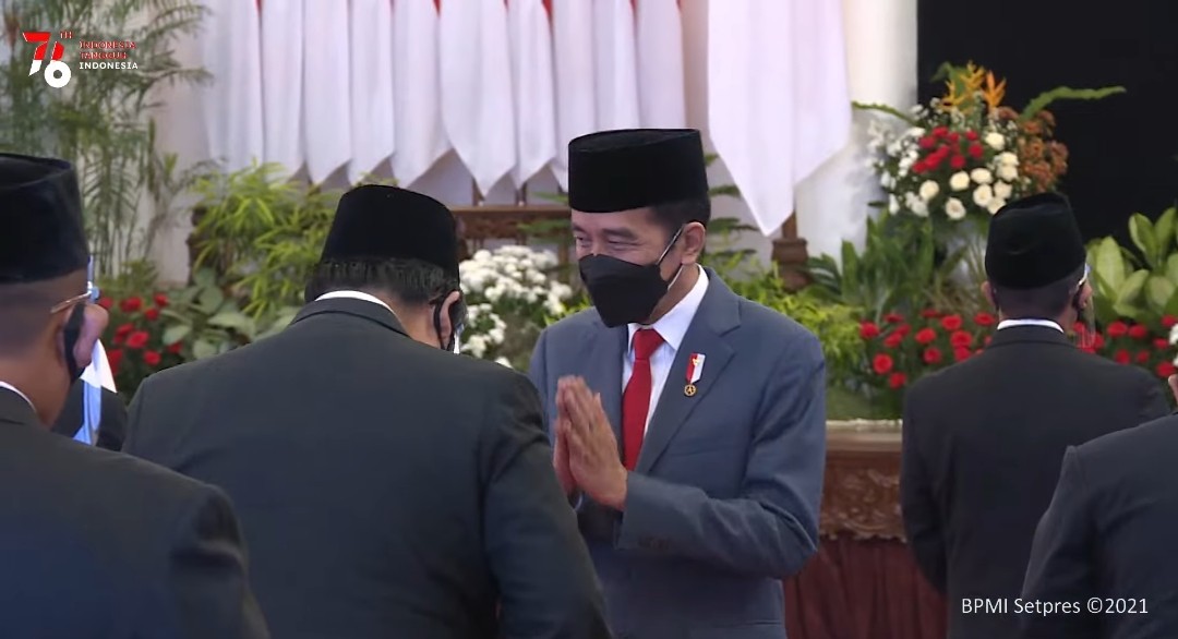 335 Tokoh Terima Penghargaan dari Presiden Jokowi