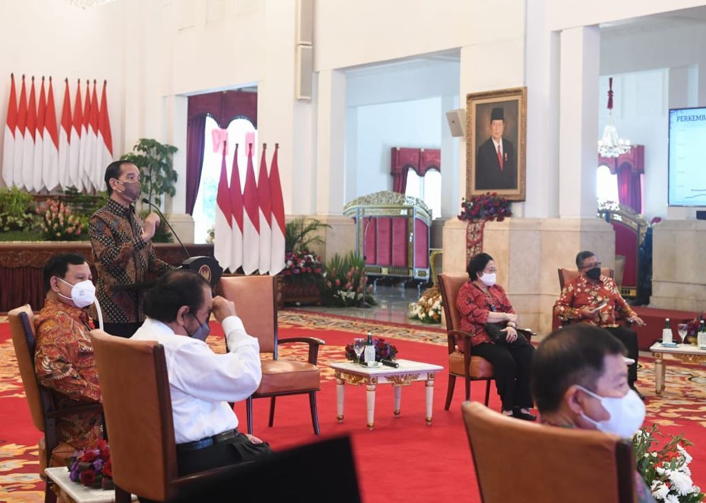 Presiden Klaim Kasus Positif COVID-19 Terus Menurun