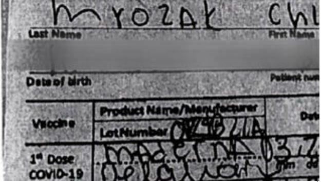 Salah Tulis ‘Maderna’ pada Kartu Vaksin Palsu, Wanita Ini Diancam Denda Rp70 Juta