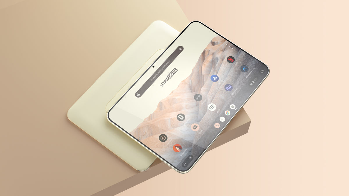 Paten Google Tampilkan Tablet dengan Tampilan Futuristik