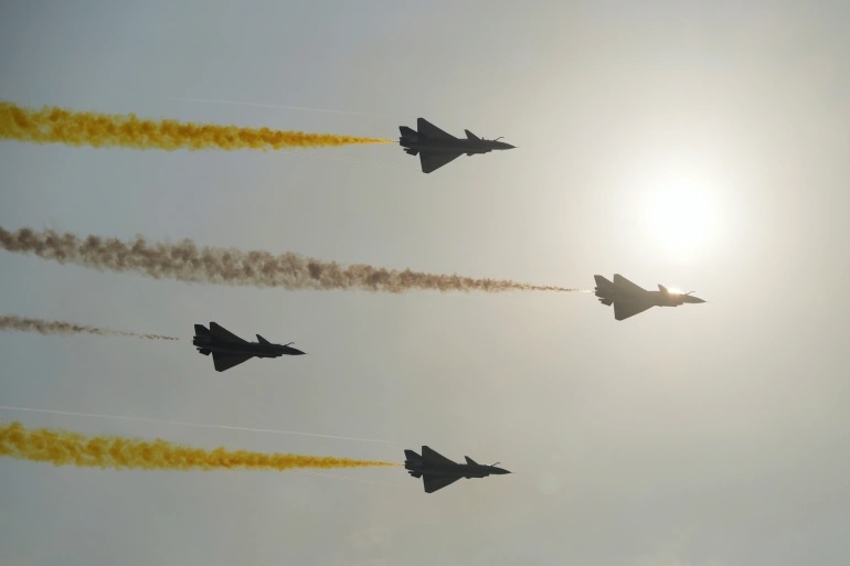 Amerika Serikat mengecam aktivitas militer China yang provokatif di dekat Taiwan. Foto: Reuters.