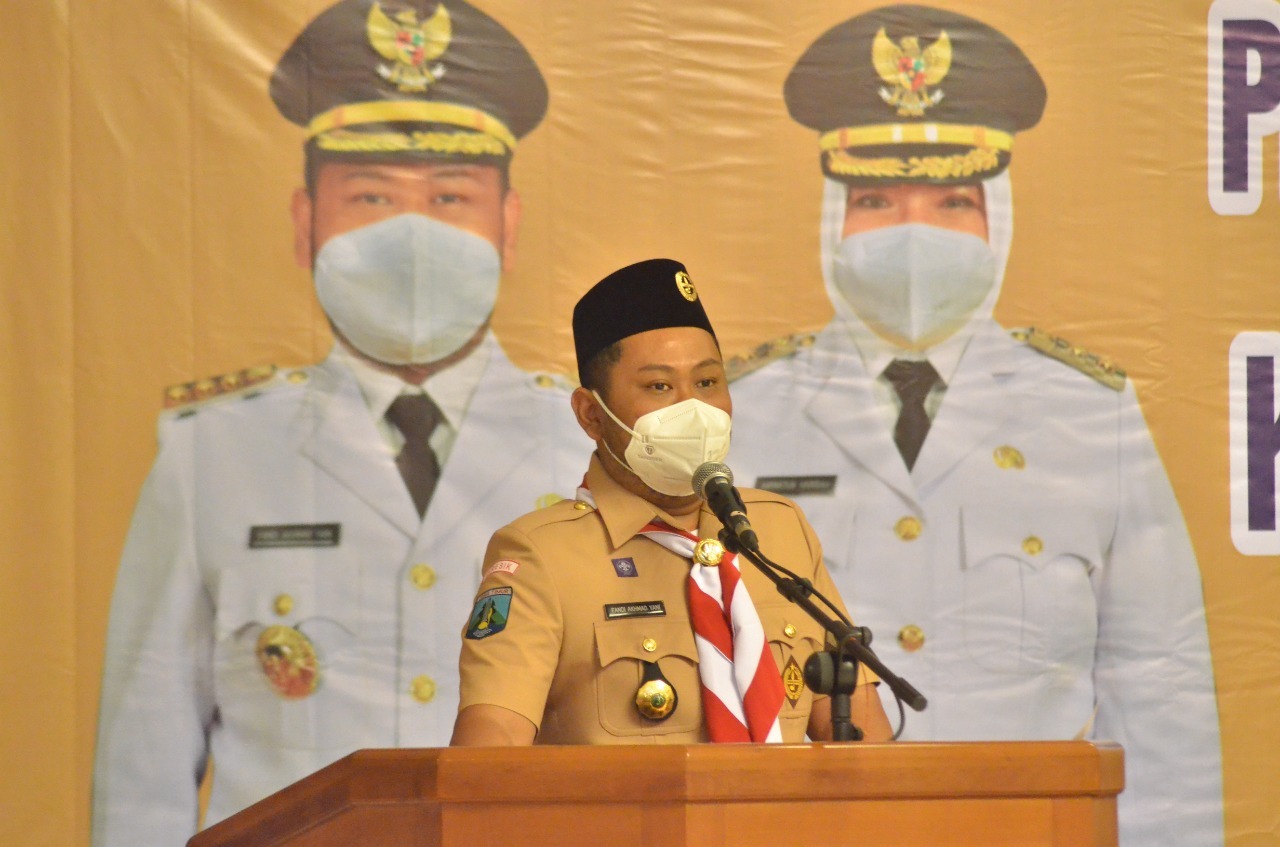 Bupati Gresik: Gerakan Pramuka Promotor Prokes