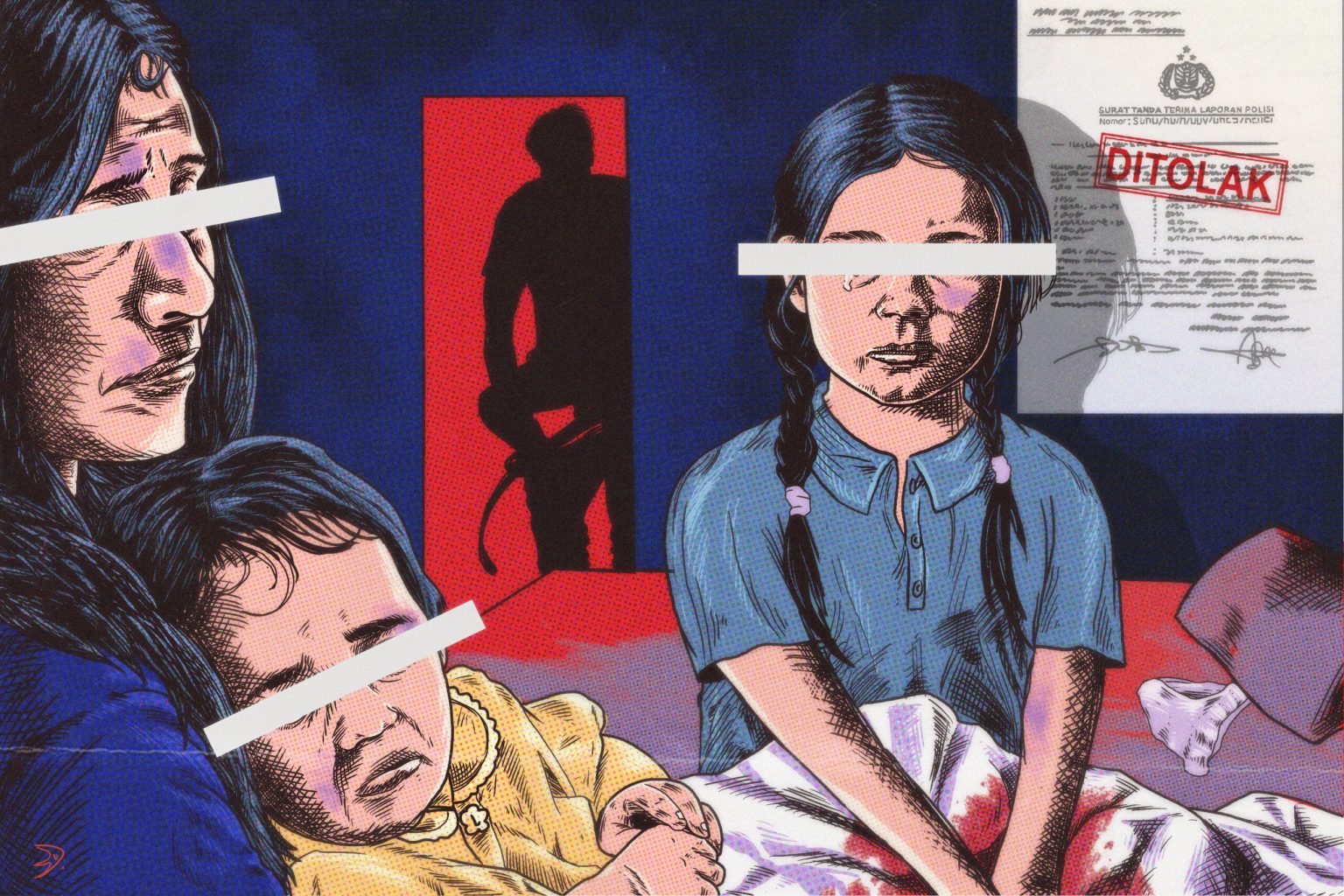 pemerkosaan 3 anak percuma lapor polisi