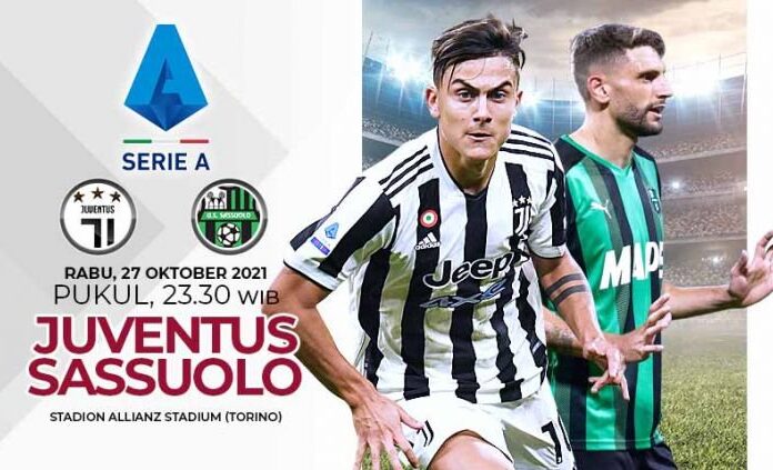 Live Streaming Juventus vs Sassuolo, 27 Oktober 2021