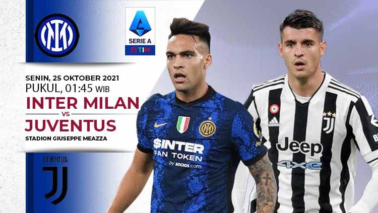 Live Streaming Inter Milan vs Juventus, 25 Oktober 2021