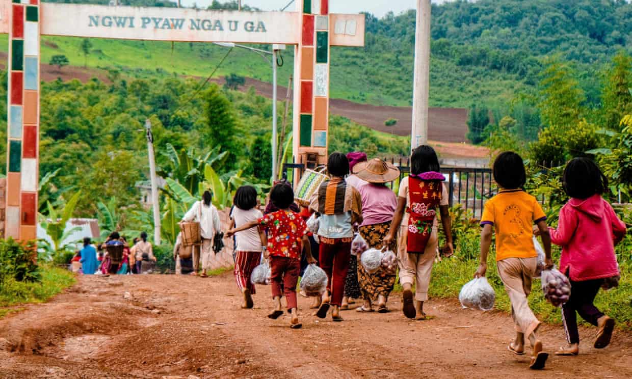 Dalam Cengkeraman Junta, Rakyat Myanmar Terperosok dalam Lubang Kelaparan
