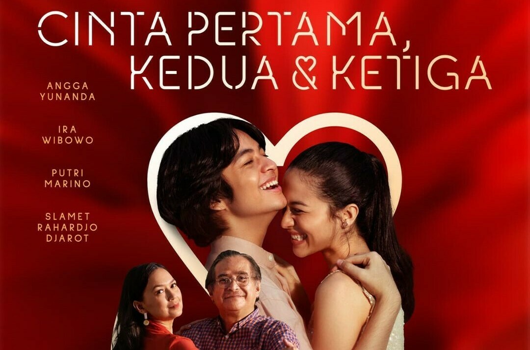 Film Terbaru Gina S. Noer "Cinta Pertama, Kedua & Ketiga" Ungkap Kisah Cinta 2 Generasi Poster film Cinta Pertama Kedua dan Ketiga (Instagram @ginasnoer)