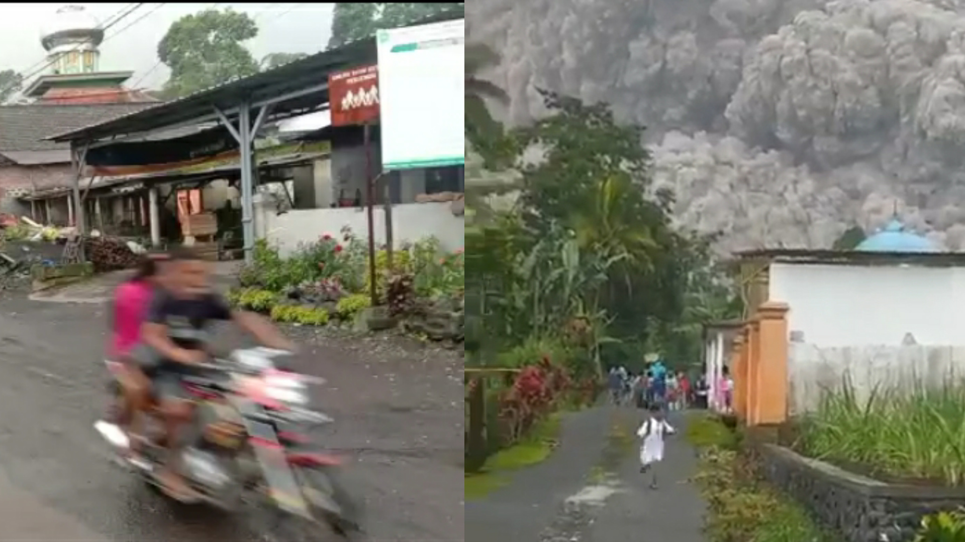 Gunung Semeru Erupsi