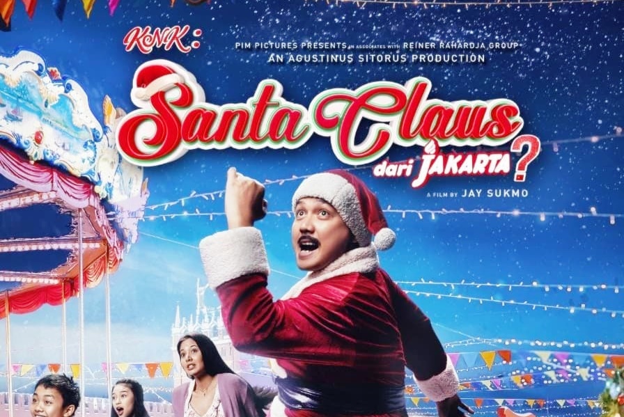 Poster resmi film KNK: Santa Claus dari Jakarta? (Instagram @pimpictures_)