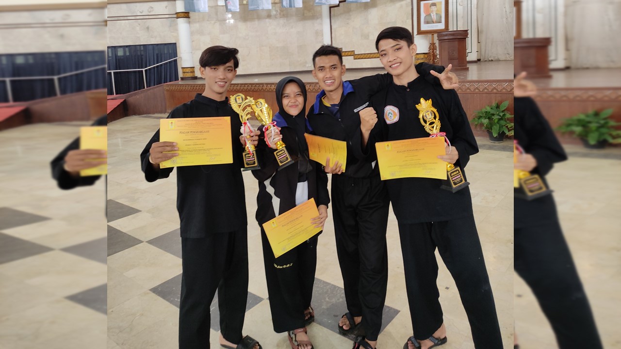 Pencak Silat UIN SUKA Raih Medali Emas dan Dua Medali Perak pada POR BAPOMI DIY 2021