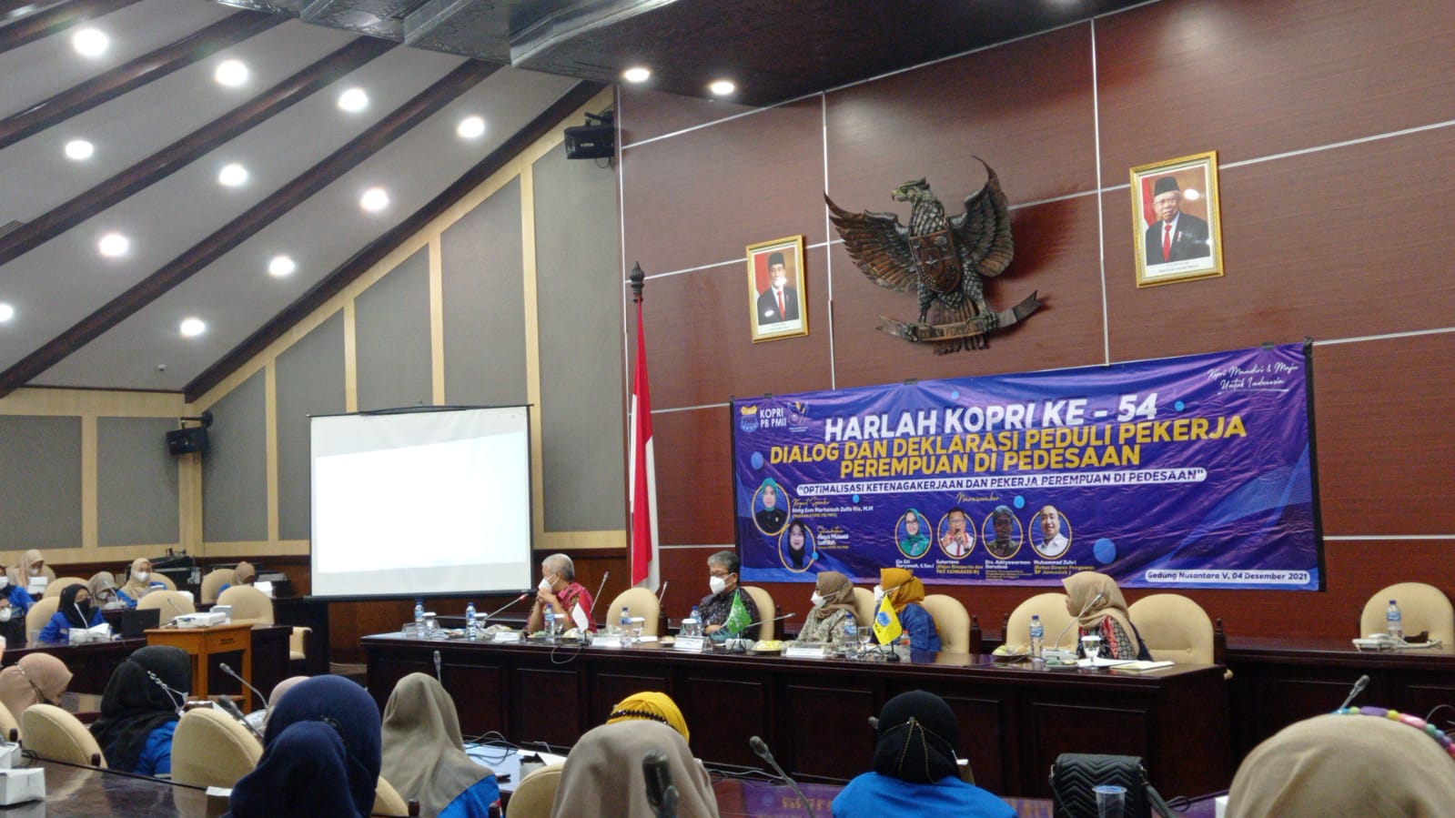 KOPRI PB PMII Dorong Perlindungan Pekerja Perempuan di Pedesaan