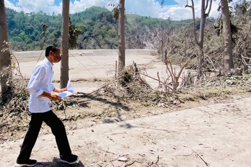 Presiden Akan Relokasi 2000 Rumah Yang Terdampak Semeru