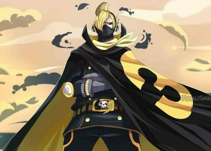 Sanji menggunakan Raid Suit (sumber: greenscene)