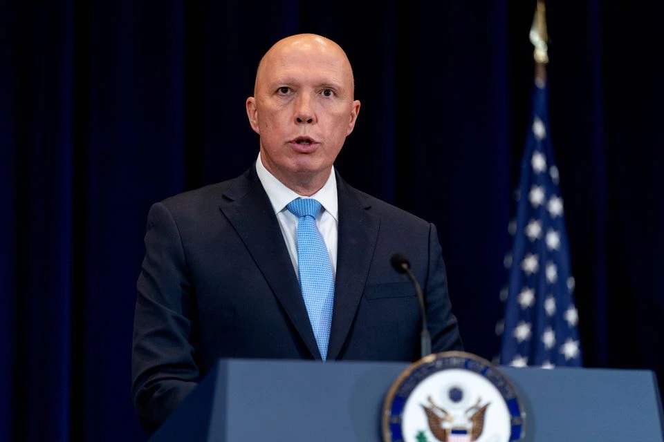 Australian Minister of Defense Peter Dutton. Foto: Reuters.
