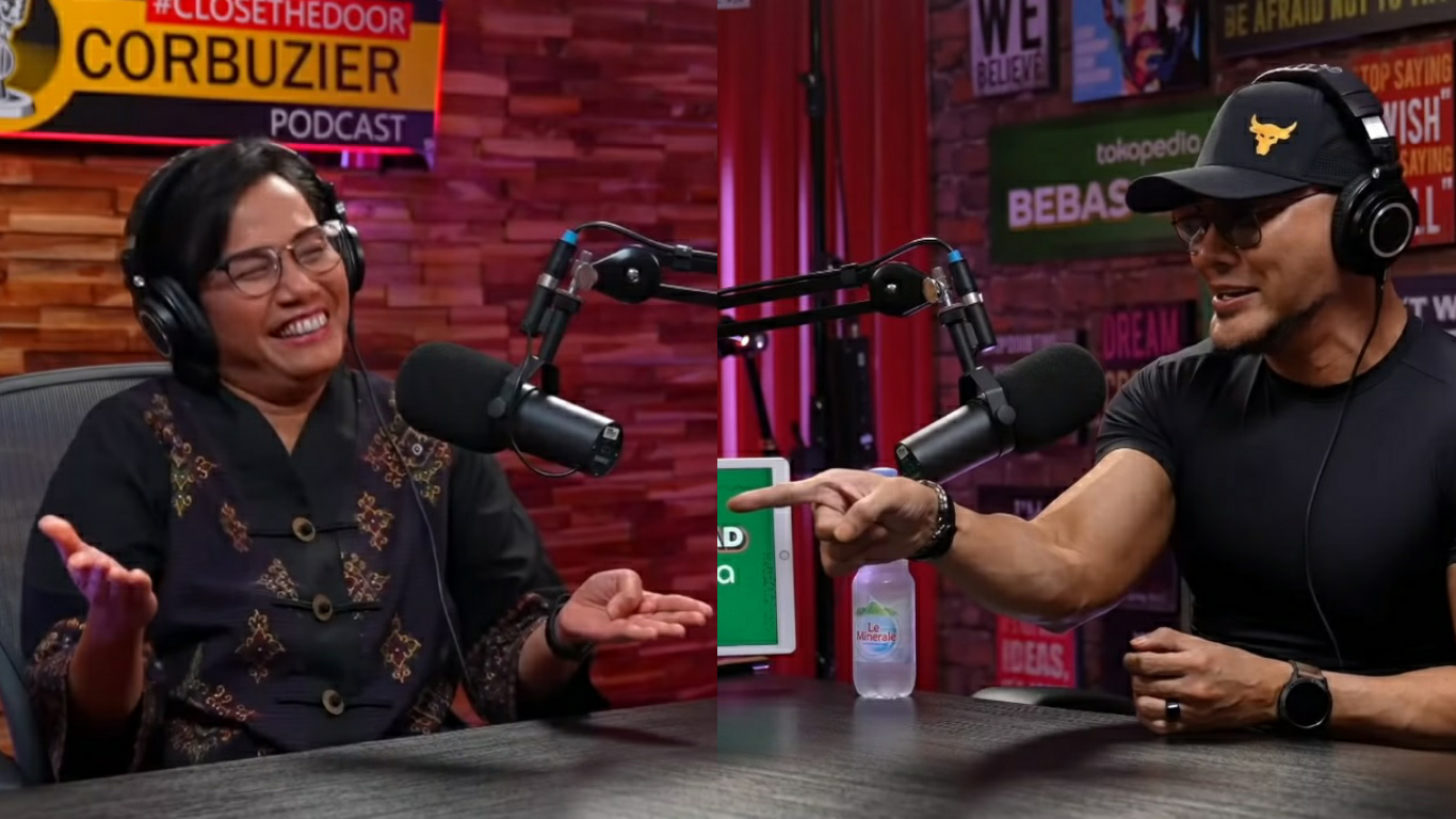 Deddy Corbuzier Singgung Kasus Open BO, Canda Menkeu Sri Mulyani: Dia Bayar Pajak Gak ya? Deddy Corbuzier Singgung Kasus Open BO, Canda Menkeu Sri Mulyani: Dia Bayar Pajak Gak ya?