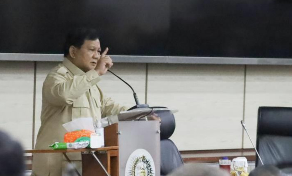Rapim Kemhan, Prabowo Singgung Potensi Ancaman Militer Asing